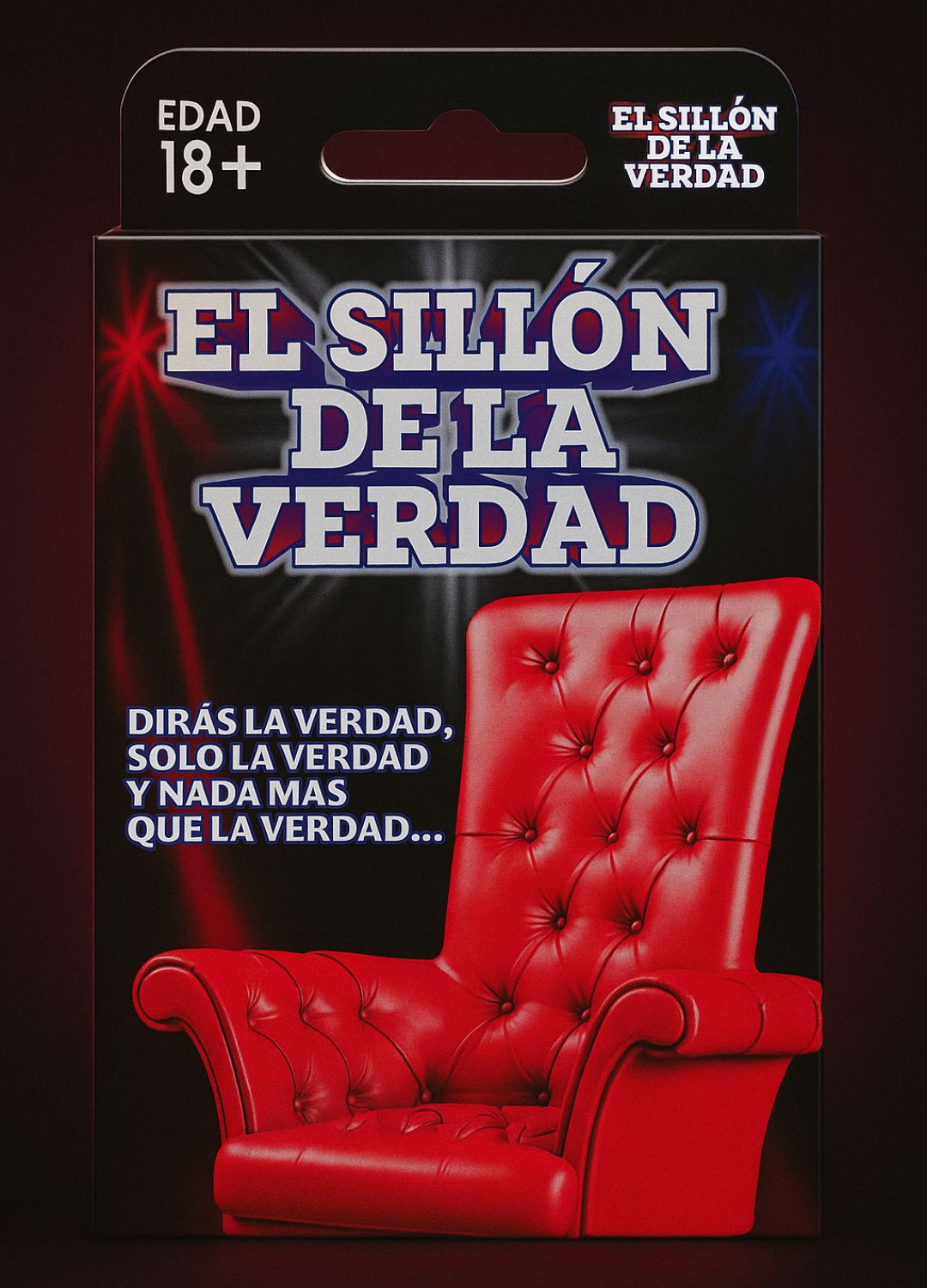 Juego de Cartas "El Sillón de la Verdad"