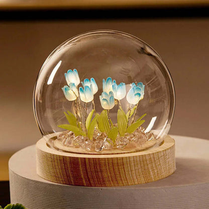 Minilámparas con Tulipanes.
