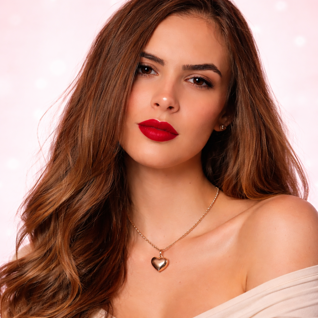 Collar Corazón Bombita