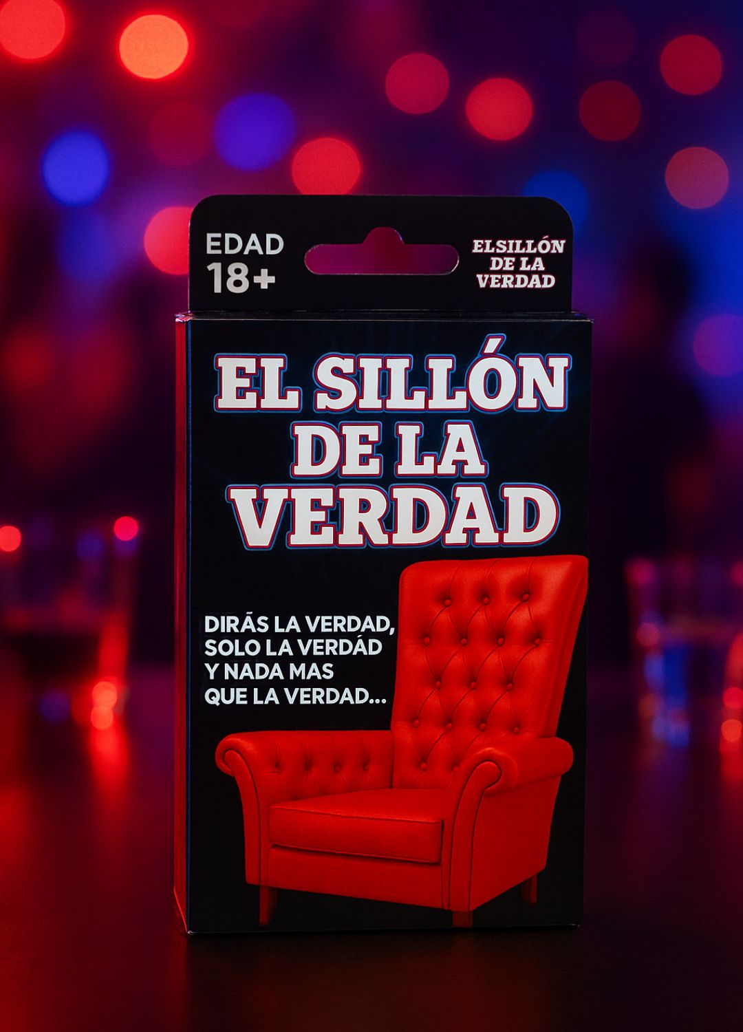 Juego de Cartas  "El Sillón de la Verdad"