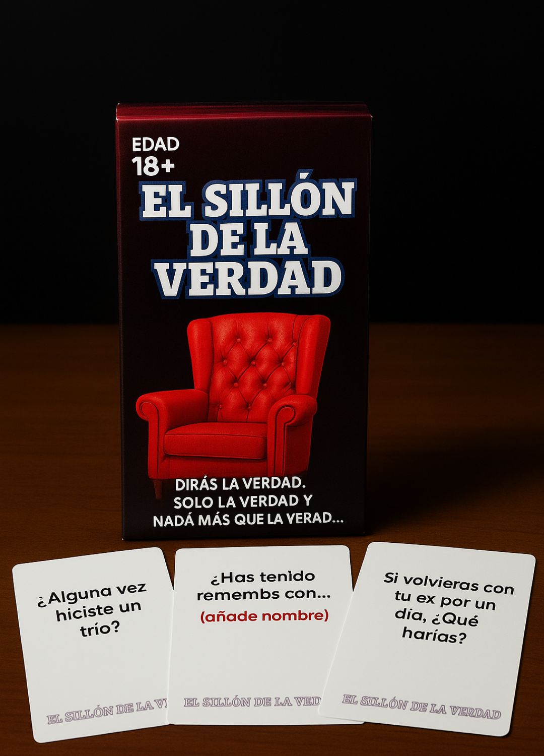 Juego de Cartas  "El Sillón de la Verdad"