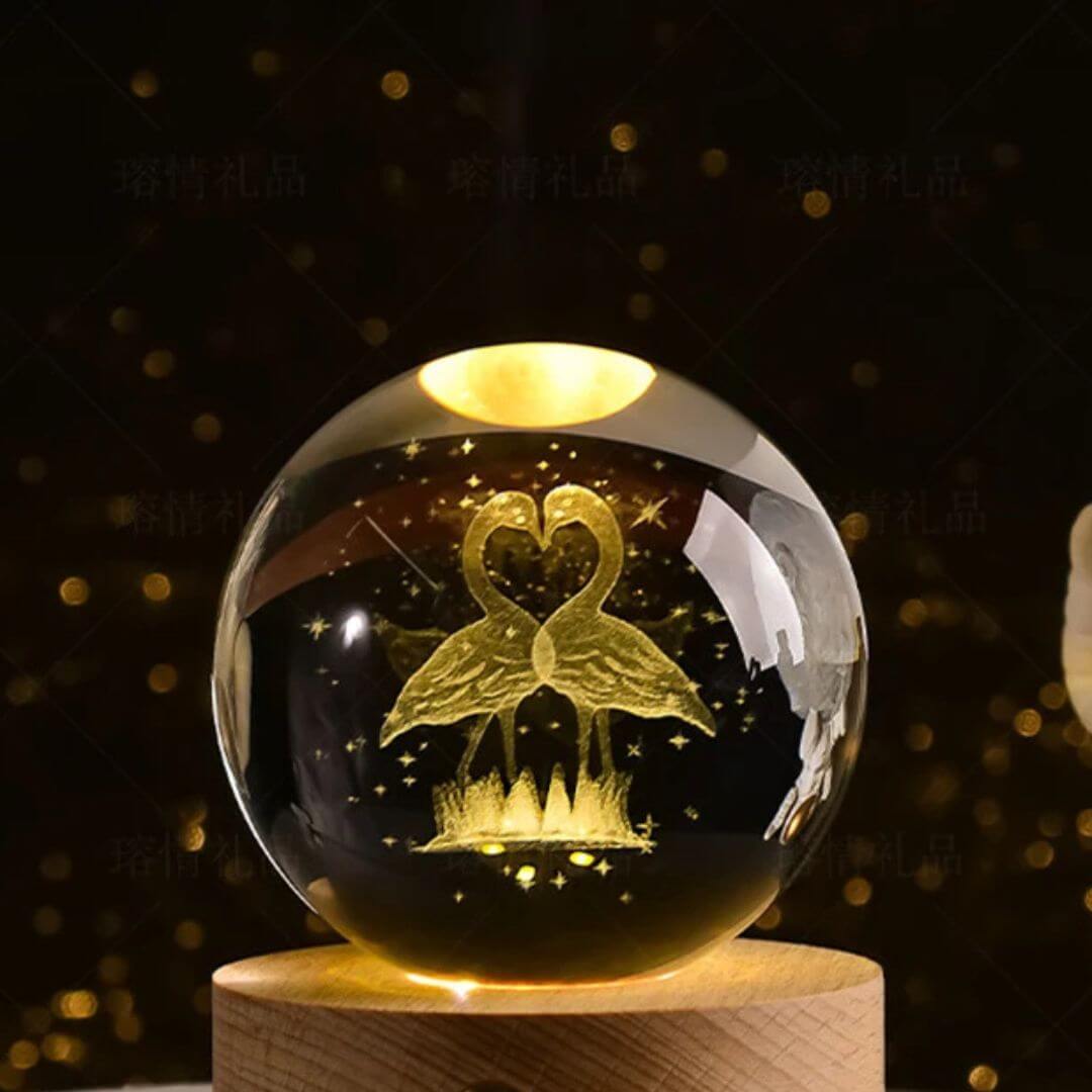 ESFERA DE CRISTAL 3D