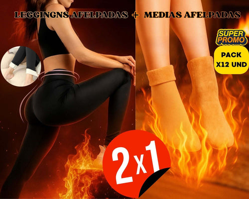 LEGGINGS TERMICAS AFELPADOS