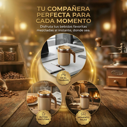 ☕🌀 Taza Batidora Automática
